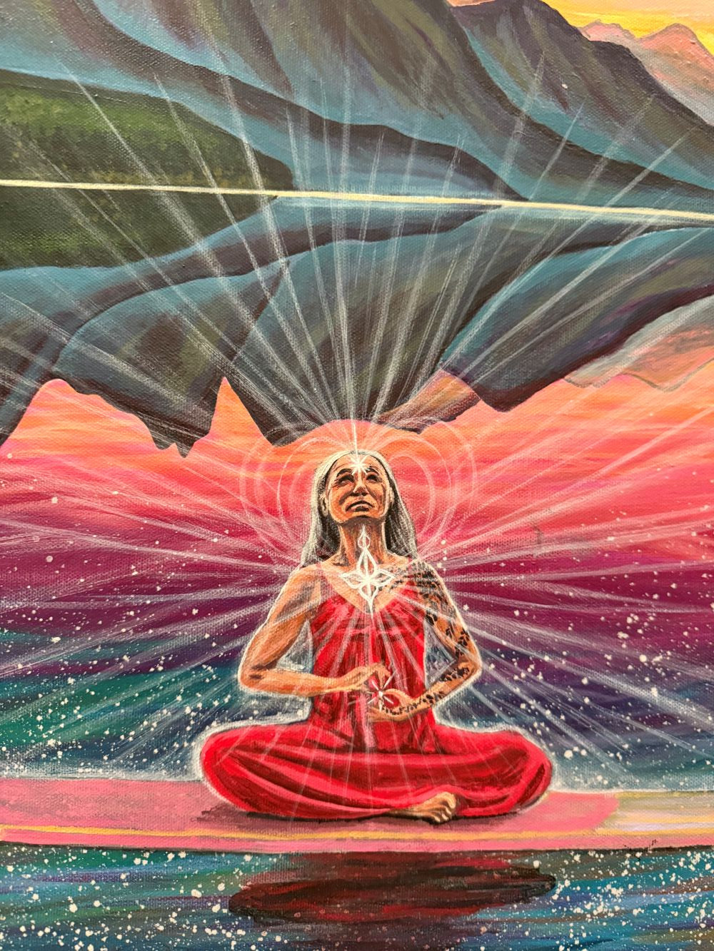 The Beloved’s Reflection: Earth, Sky, and Me