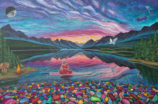 The Beloved’s Reflection: Earth, Sky, and Me