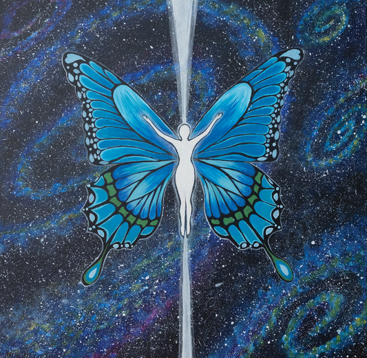 Wings of the Inner Light Blue